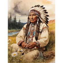 Load image into Gallery viewer, Indian-Full Round Diamond Painting-30x40cm
