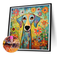 Load image into Gallery viewer, Cartoon Puppy-Full Round Diamond Painting-30x30cm
