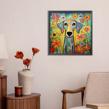 Load image into Gallery viewer, Cartoon Puppy-Full Round Diamond Painting-30x30cm
