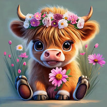 Load image into Gallery viewer, Yak-Full Round Diamond Painting-30x30cm
