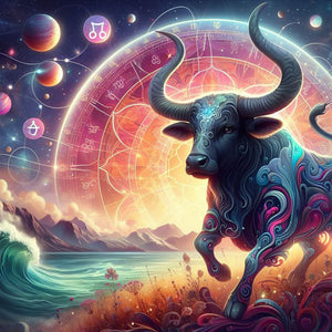 Twelve Zodiac Signs-Full Round Diamond Painting-30x30cm
