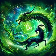 Load image into Gallery viewer, Twelve Zodiac Signs-Full Round Diamond Painting-30x30cm
