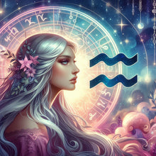 Load image into Gallery viewer, Twelve Zodiac Signs-Full Round Diamond Painting-30x30cm
