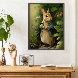 Easter Bunny-Full Round Diamond Painting-30x40cm