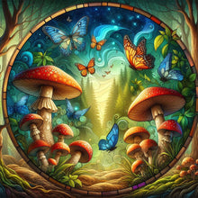 Load image into Gallery viewer, Flower-Full Round Diamond Painting-30x30cm
