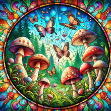 Load image into Gallery viewer, Flower-Full Round Diamond Painting-30x30cm

