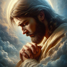 Load image into Gallery viewer, Earth And Jesus-Full Round Diamond Painting-30x30cm
