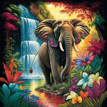 Load image into Gallery viewer, Unicorn-Full Round Diamond Painting-50x50cm
