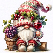 Load image into Gallery viewer, Fruit And Vegetable Gnome-Full Round Diamond Painting-30x30cm
