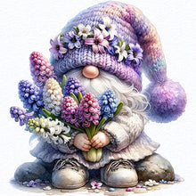 Load image into Gallery viewer, Fruit And Vegetable Gnome-Full Round Diamond Painting-30x30cm
