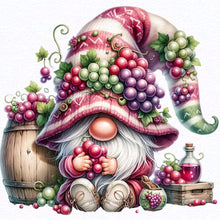 Load image into Gallery viewer, Fruit And Vegetable Gnome-Full Round Diamond Painting-30x30cm
