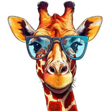 Load image into Gallery viewer, Giraffe-Full Round Diamond Painting-30x30cm
