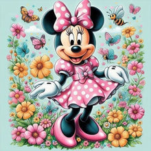 Load image into Gallery viewer, Disney Mickey Mouse-Full Round Diamond Painting-30x30cm
