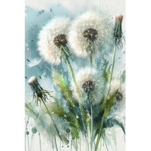 Load image into Gallery viewer, Dandelion-Full Round Diamond Painting-40x60cm-Large Size
