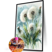 Load image into Gallery viewer, Dandelion-Full Round Diamond Painting-40x60cm-Large Size
