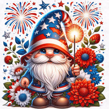 Load image into Gallery viewer, Independence Day Goblin-Full Round Diamond Painting-30x30cm
