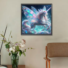 Load image into Gallery viewer, Unicorn-Full Round Diamond Painting-30x30cm

