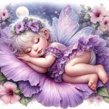 Load image into Gallery viewer, Girl-Full Round Diamond Painting-30x30cm
