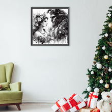 Load image into Gallery viewer, Beauty And The Beast-Full Round Diamond Painting-40x40cm
