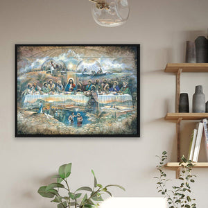 The Story Of Jesus-Full Round Diamond Painting-40x30cm