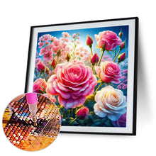 Load image into Gallery viewer, Rose-Full Round Diamond Painting-30x30cm
