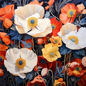 Sunflower-Full Round Diamond Painting-30x30cm