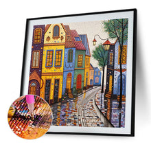 Load image into Gallery viewer, Color House-Full Round Diamond Painting-40x40cm
