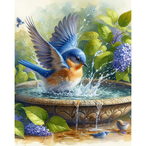 Animal-Full Round Diamond Painting-40x50cm