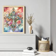 Load image into Gallery viewer, Cross-Partial Special Diamond Painting-30x40cm
