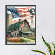 Load image into Gallery viewer, Independence Day-Full Round Diamond Painting-40x50cm

