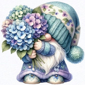 Gnome-Full Round Diamond Painting-40x40cm