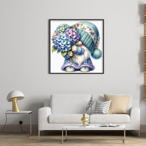 Gnome-Full Round Diamond Painting-40x40cm