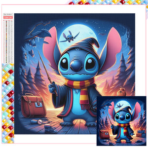 Stitch-Full Square Diamond Painting-30x30cm