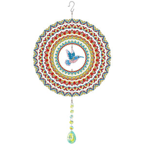 DIY Diamond Painting Double Sided 3D Wind Chime Pendant Hanging Kit