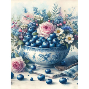 Fruit-Full Round Diamond Painting-30x40cm