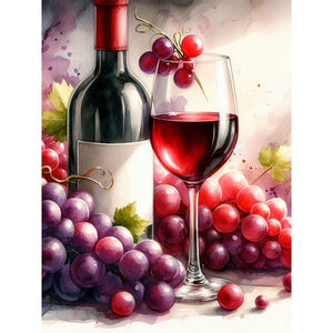 Fruit-Full Round Diamond Painting-30x40cm