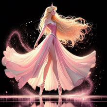 Load image into Gallery viewer, Dancing Princesse-Full Round Diamond Painting-40x40cm
