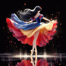 Load image into Gallery viewer, Dancing Princesse-Full Round Diamond Painting-40x40cm
