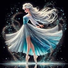 Load image into Gallery viewer, Dancing Princesse-Full Round Diamond Painting-40x40cm
