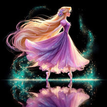 Load image into Gallery viewer, Dancing Princesse-Full Round Diamond Painting-40x40cm
