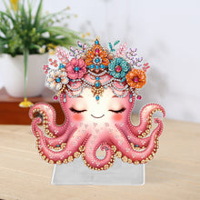 Load image into Gallery viewer, Marine Life-Single Side Drill-Acrylic Diamond Desktop Ornament

