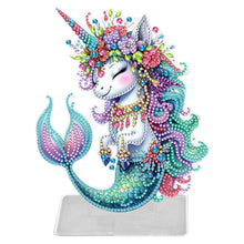 Load image into Gallery viewer, Marine Life-Single Side Drill-Acrylic Diamond Desktop Ornament
