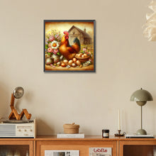 Load image into Gallery viewer, Retro-Full Round Diamond Painting-30x30cm

