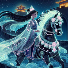 Load image into Gallery viewer, Disney Princess-Full Round Diamond Painting-40x40cm
