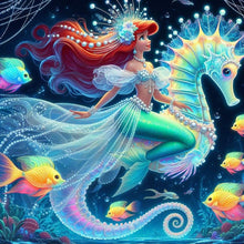 Load image into Gallery viewer, Disney Princess-Full Round Diamond Painting-40x40cm
