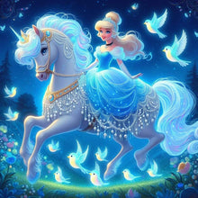 Load image into Gallery viewer, Disney Princess-Full Round Diamond Painting-40x40cm
