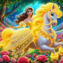 Load image into Gallery viewer, Disney Princess-Full Round Diamond Painting-40x40cm
