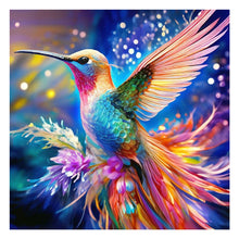 Load image into Gallery viewer, Hummingbird-Full Round Diamond Painting-30x30cm
