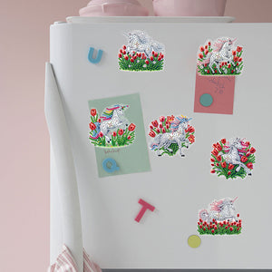 Animal-Diamond Painting Magnet Refrigerator