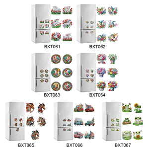 Animal-Diamond Painting Magnet Refrigerator